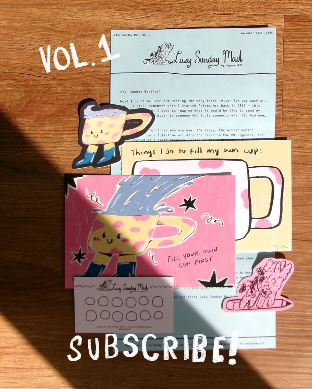 Lazy Sunday Mail Club Subscription
